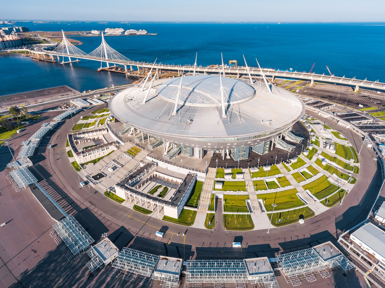 Стадион Газпром Арена - Русские инъекционные технологии